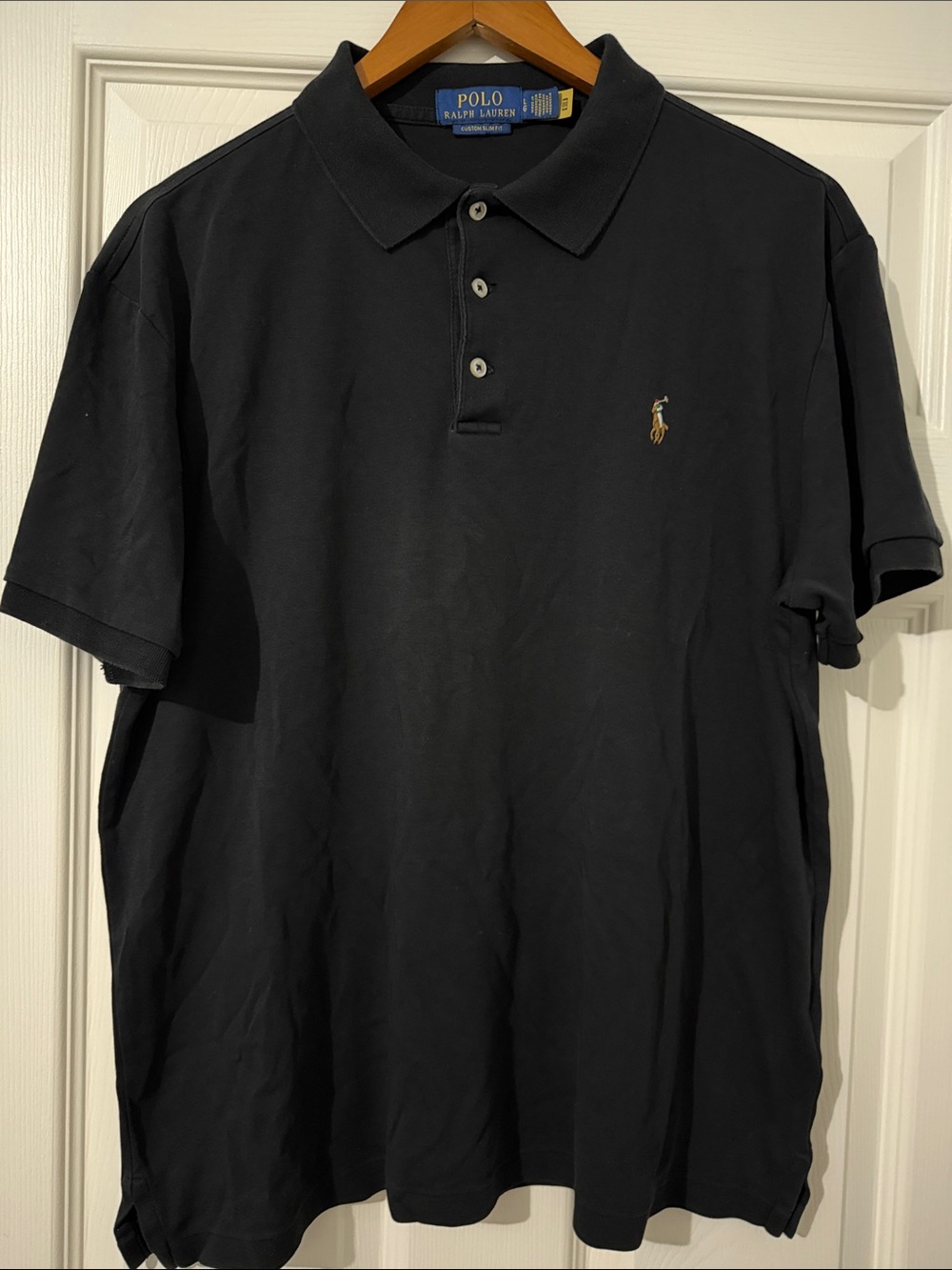 Polo Ralph Lauren Men’s Short Sleeve Polo
Size Large Custom Slim Fit